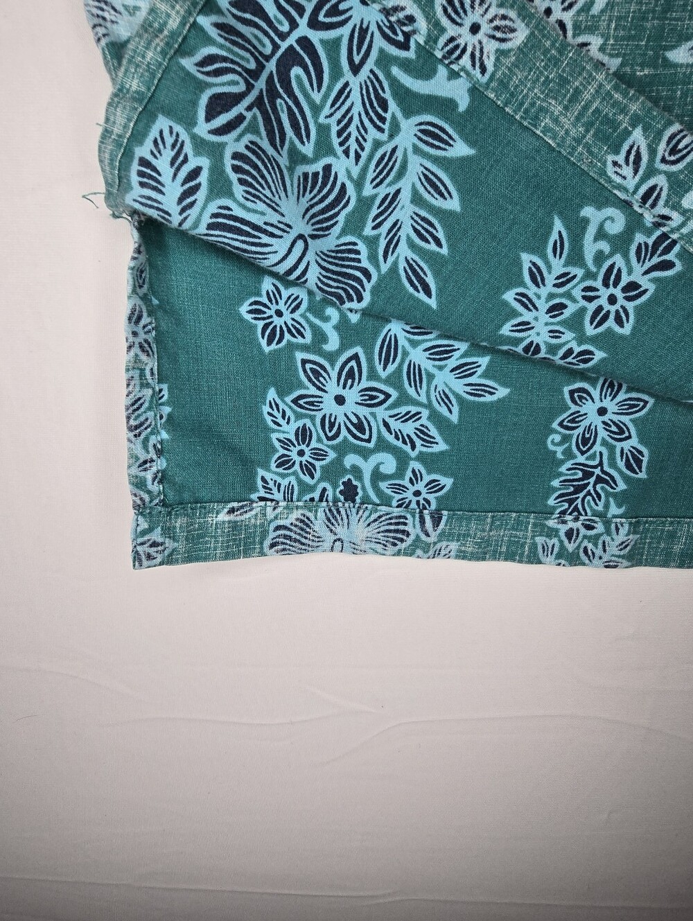 Reyn Spooner Classic Hawaiian Aloha Shirt Mens XXL Teal Floral Tropical - Picture 6 of 13
